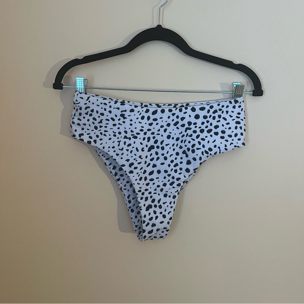 High Waisted Cheeky Bathing Suit Bottoms